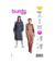 Patron Burda 5798 - Robe vintage taille n°FR 36-48