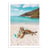 Affiche 30x40 cm - Tiger's surf beach - Gal Design