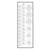 Transfert thermocollant velours Fleur blanc 10x30cm