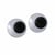 Yeux mobiles Vaessen Creative - 20 mm - Plastique - M51933 - Noir et blanc - 720 pièces