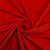 Tissu Jersey Viscose uni Rouge