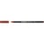 Lot de 10 feutres pointe pinceau - EDDING - Marron - 1-3 mm