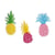 MégaCréa DIY - Patch brodé Ananas 6 cm 3 pièces