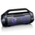 Lenco 2 - Enceinte sans fil Bluetooth + autonomie 15 h + fonction radio - Noir