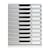 Module de classement Modulo Office 10 tiroirs fermés - Granit - Exacompta
