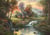 Puzzle 1000 pièces - Thomas Kinkade : Chalet sur le ruisseau - Schmidt Spiele