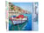 Peinture par Numéro Figured'Art - Barque Amarrée au Port - Kit de Loisir Créatif DIY Numéro d'Art Complet - 40x50cm sans châssis en bois