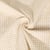 Tissu Double gaze de Coton Rayures beige sur fond Blanc
