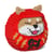 Poupée Daruma Shiba n°1 rouge Taille standard | JEKCA | 14 ans et +