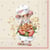 4 serviettes en papier découpage collage 33 cm SOURIS PATISSIERE ASS 200