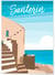 Affiche Santorin | A3 : 29,7x42cm