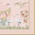 4 serviettes en papier découpage collage 33 cm Easy Life JARDIN DES REVES
