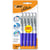 Lot de 5 marqueurs effaçable - Velleda 1741 - Bleu - Bic - Pointe moyenne conique