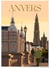 Affiche ville Anvers | A3 : 29,7x42cm