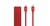 Câble USB-C vers USB-C Beats - Tissu - 1-18528829 - Rouge - 1,5 m