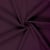 Tissu Jersey piqué lourd de viscose James uni Aubergine