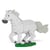 Cheval blanc au galop Taille standard | JEKCA | 14 ans et +
