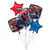 Bouquet de 5 Ballons Spiderman (43, 48 et 73 cm)