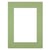 Passe-partout vert amande 30x40 cm ouverture 20x30 cm