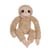 Peluche - Paresseux beige - 42 cm