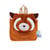 Sac à dos bébé PANDA ROUX - 20 x 20 x 10 cm - Unicef - Doudou et Compagnie
