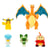 Pokémon - Pack de 5 Figurines Pokémon Battle Figure - Jazwares