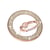 Max excell Anneau Support MagSafe pour iPhone Magnétique et Rotatif Design Paillettes Rose gold