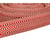 Bobine 15m sangle double chevrons 38mm rouge