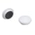 Lot De 4 Aimants Ronds Diamètre De 32 Mm - Blanc - Sign