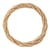 Couronne 25 cm - osier - Artemio