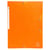 Chemises à élastiques carte lustrée 3 rabats monobloc - Orange - x 50 - Exacompta