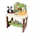 Centre Vétérinaire Zoo - 1 peluche Panda - Nombreux accessoires et fonctions