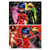 2 puzzles miraculous : ladybug, chat noir et rena rouge 2 x 48 pieces - dessin animé - educa - 19968
