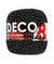 Coton à crocheter DECO 8M - Distrifil Noir (NOIR DORE)