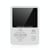 Lecteur MP4 Blanc Haute Qualité Sonore Affichage Paroles Radio FM Portable YONIS