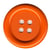 Lot de 3 boutons Clown couleur Orange 38mm