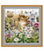 Tissu carré jacquard 48x48 chats