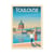 Affiche 30x40 cm - Toulouse - Olahoop Travel Posters