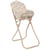 Chaise haute pour poupée Cœur Coloré Konges Sløjd