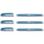 Lot de 3 stylos roller effaçables FriXion Point 0,5 Turquoise