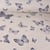 Tissu Toile de Coton Lin Papillon marine sur fond Naturel