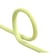 Bobine 20m cordon tressé 8mm vert nil