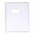 Protège cahier - Pour grand cahier - 24x32cm - Transparent - Polypro