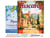 Peinture par Numéro Figured'Art avec Cadre - Affiche de voyage Toscane en fleurs - Kit de Loisir Créatif DIY Numéro d'Art Complet - 40x50cm toile tendue sur châssis