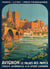 Puzzle 500 pièces - Roger Broders - Avignon, le Palais des Papes, 1922 - Grafika