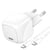 Belkin Pack Chargeur Secteur Rapide USB-C 20W Power Delivery et PPS avec Câble USB-C 1m Blanc