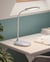 Lampe de Bureau LED Bleue avec Bras Réglable et Rotatif Variateur Fonction CCT