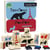 Coffret Tampons Pompon Vilac - Bois et caoutchouc - 23 tampons et 3 encreurs - 0,48 kg