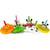 Lot de 6 toupies animaux - Ulysse