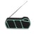 Enceinte Bluetooth Portable TWS FM USB TF Autonomie 5h Son Puissant 6W Vert YONIS